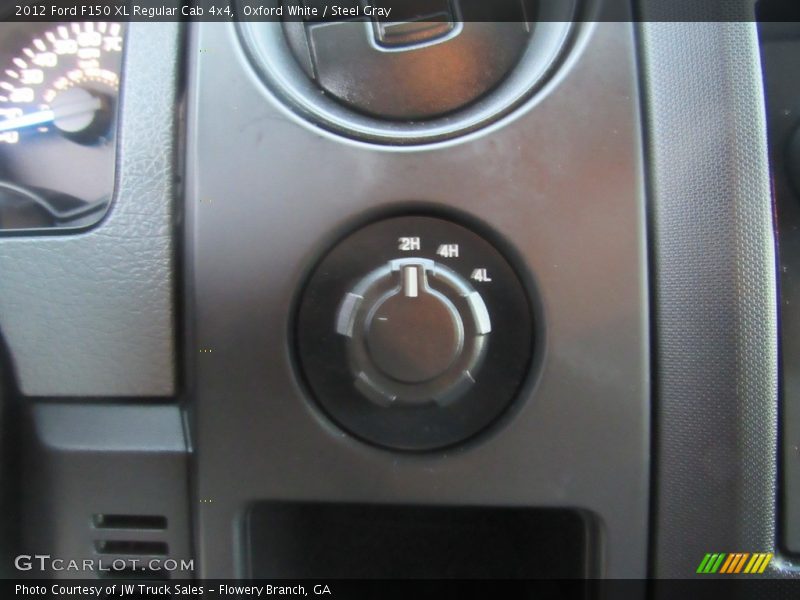 Oxford White / Steel Gray 2012 Ford F150 XL Regular Cab 4x4