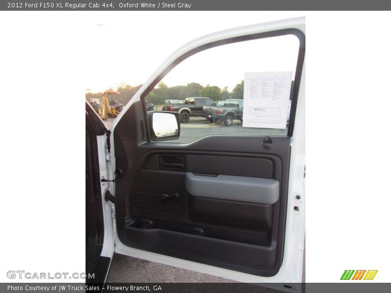 Oxford White / Steel Gray 2012 Ford F150 XL Regular Cab 4x4