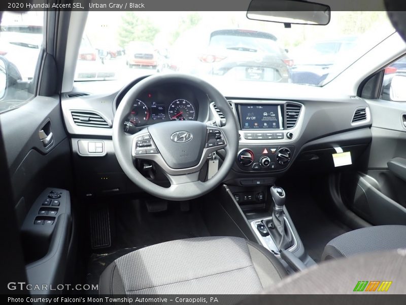 Urban Gray / Black 2020 Hyundai Accent SEL