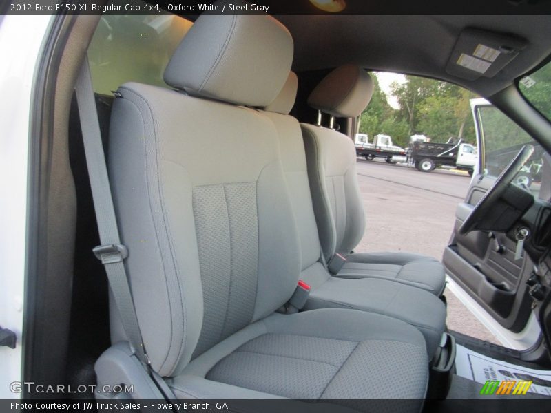 Oxford White / Steel Gray 2012 Ford F150 XL Regular Cab 4x4