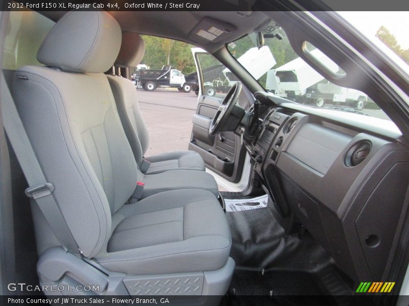 Oxford White / Steel Gray 2012 Ford F150 XL Regular Cab 4x4