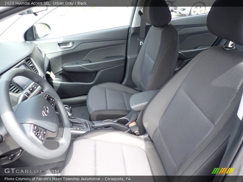Urban Gray / Black 2020 Hyundai Accent SEL