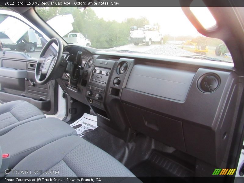 Oxford White / Steel Gray 2012 Ford F150 XL Regular Cab 4x4