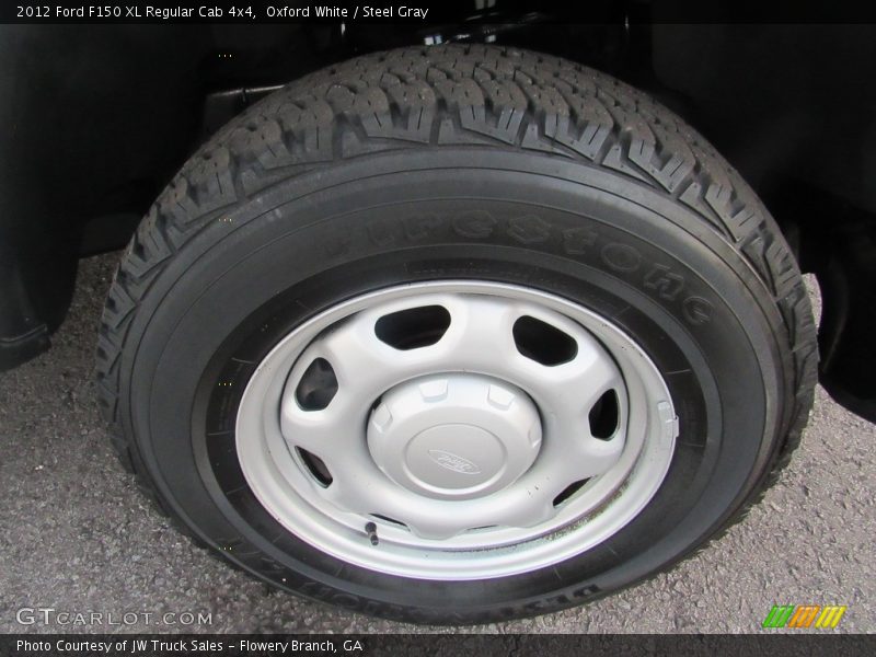 Oxford White / Steel Gray 2012 Ford F150 XL Regular Cab 4x4