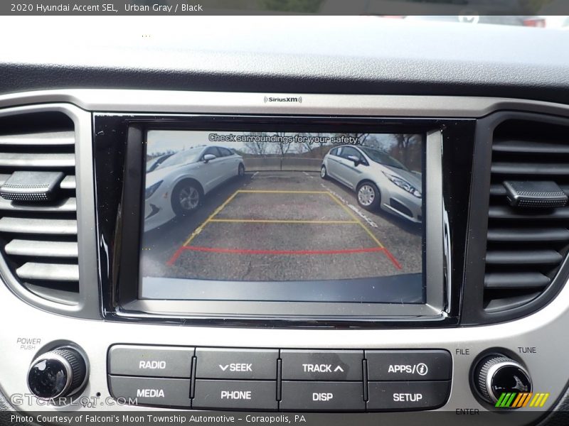 Urban Gray / Black 2020 Hyundai Accent SEL