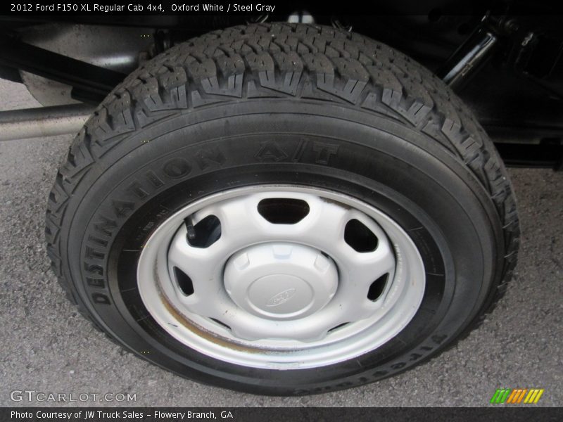 Oxford White / Steel Gray 2012 Ford F150 XL Regular Cab 4x4