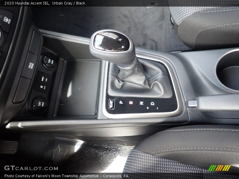 Urban Gray / Black 2020 Hyundai Accent SEL