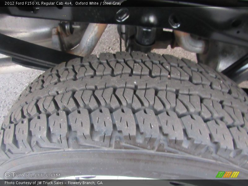 Oxford White / Steel Gray 2012 Ford F150 XL Regular Cab 4x4