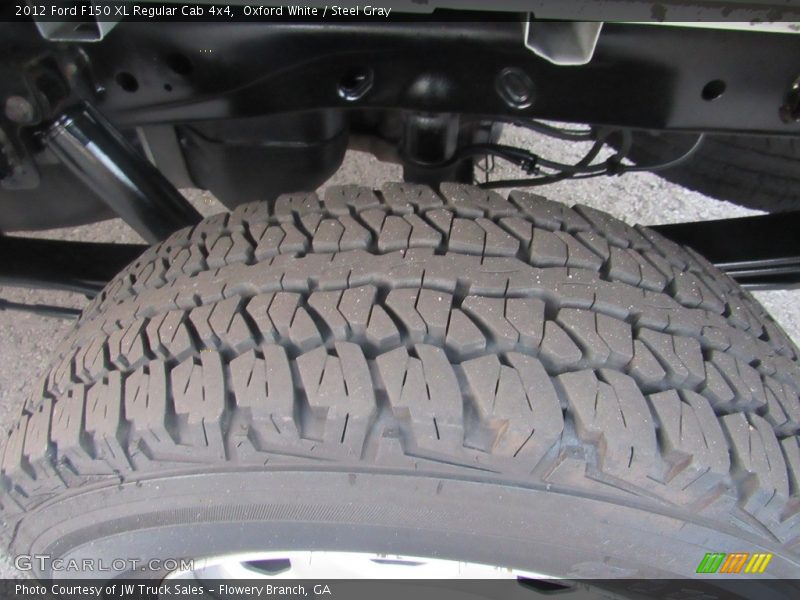 Oxford White / Steel Gray 2012 Ford F150 XL Regular Cab 4x4