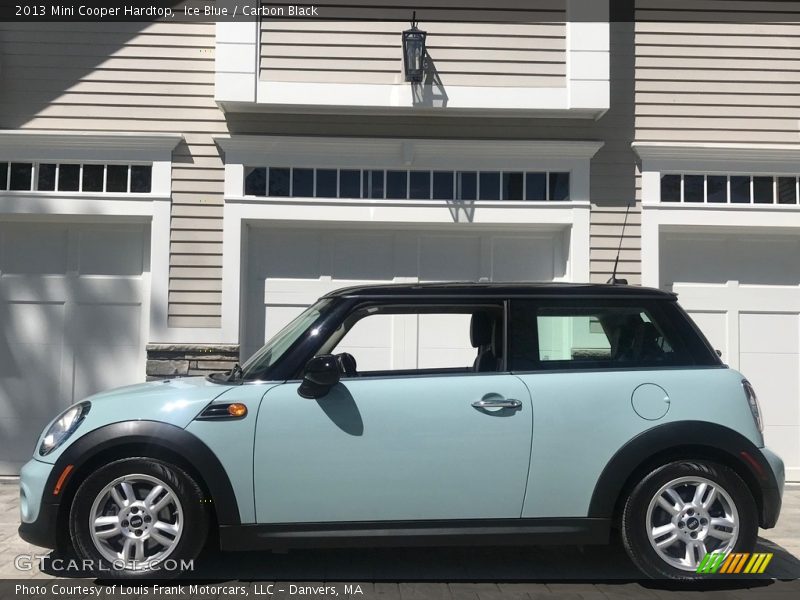 Ice Blue / Carbon Black 2013 Mini Cooper Hardtop