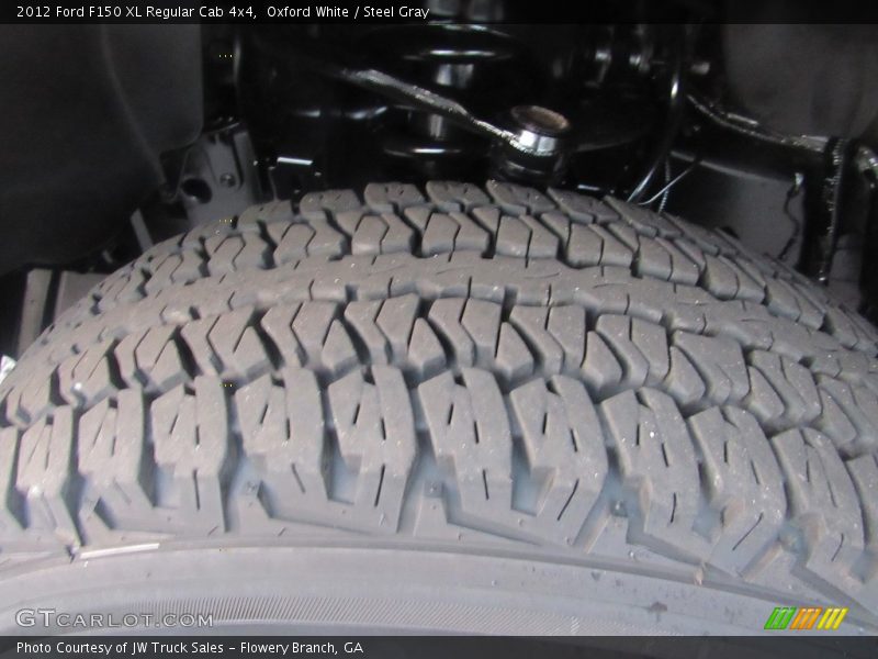 Oxford White / Steel Gray 2012 Ford F150 XL Regular Cab 4x4