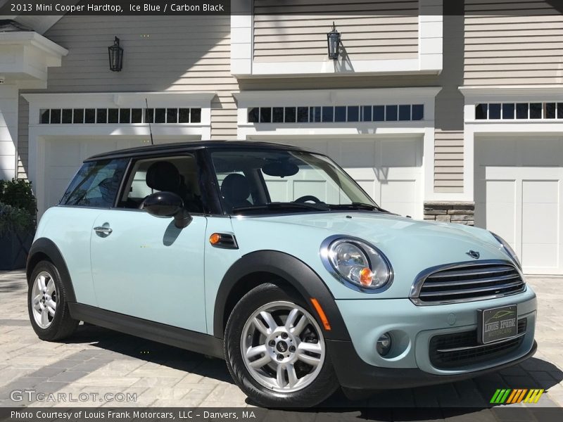 Ice Blue / Carbon Black 2013 Mini Cooper Hardtop
