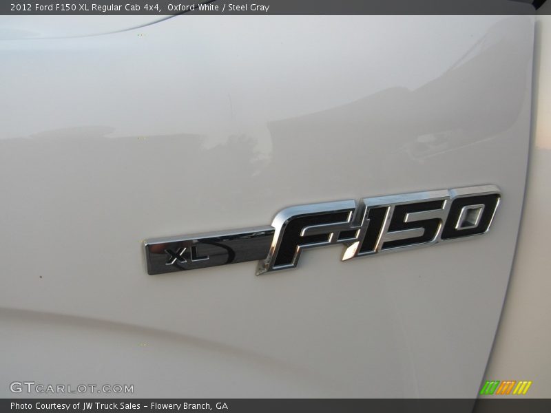 Oxford White / Steel Gray 2012 Ford F150 XL Regular Cab 4x4