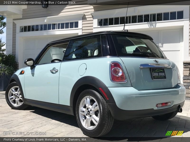 Ice Blue / Carbon Black 2013 Mini Cooper Hardtop