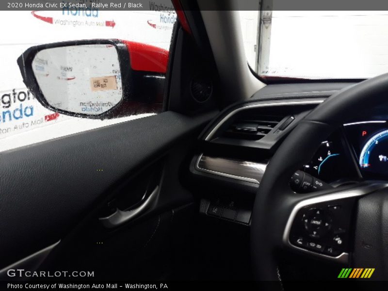 Rallye Red / Black 2020 Honda Civic EX Sedan