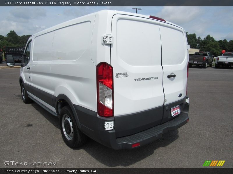 Oxford White / Pewter 2015 Ford Transit Van 150 LR Regular