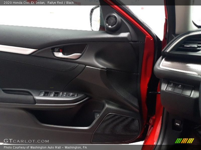 Rallye Red / Black 2020 Honda Civic EX Sedan
