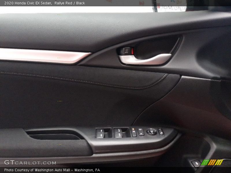 Rallye Red / Black 2020 Honda Civic EX Sedan