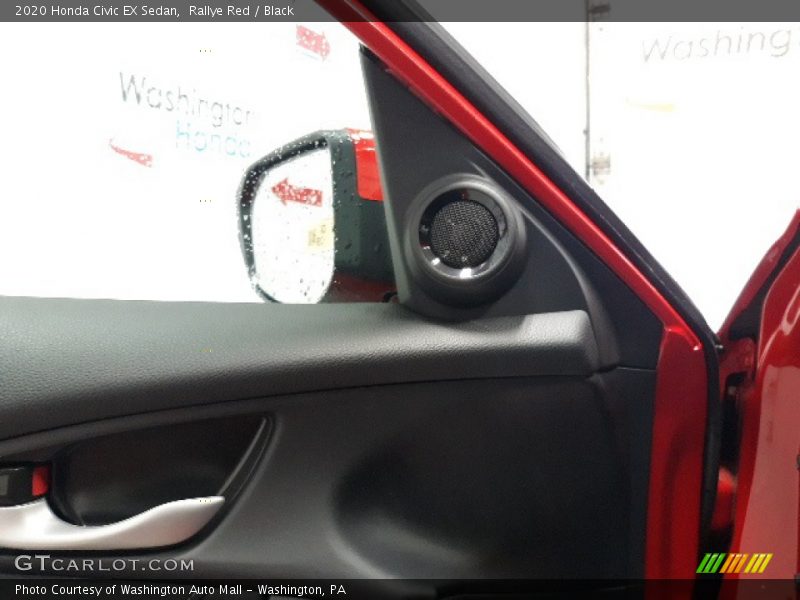 Rallye Red / Black 2020 Honda Civic EX Sedan