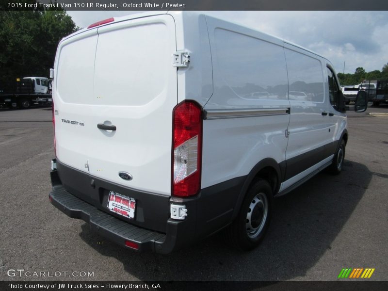 Oxford White / Pewter 2015 Ford Transit Van 150 LR Regular
