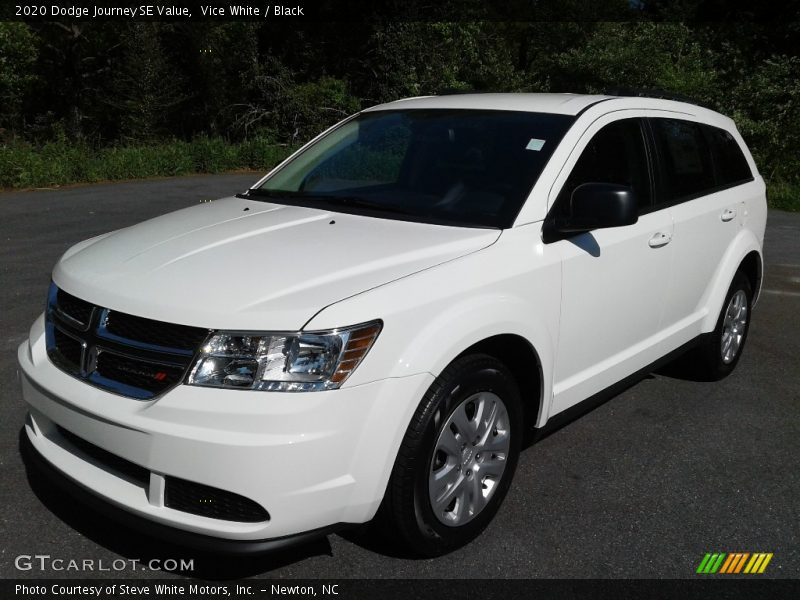Vice White / Black 2020 Dodge Journey SE Value