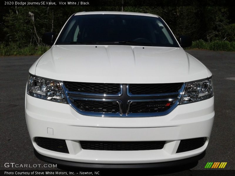 Vice White / Black 2020 Dodge Journey SE Value