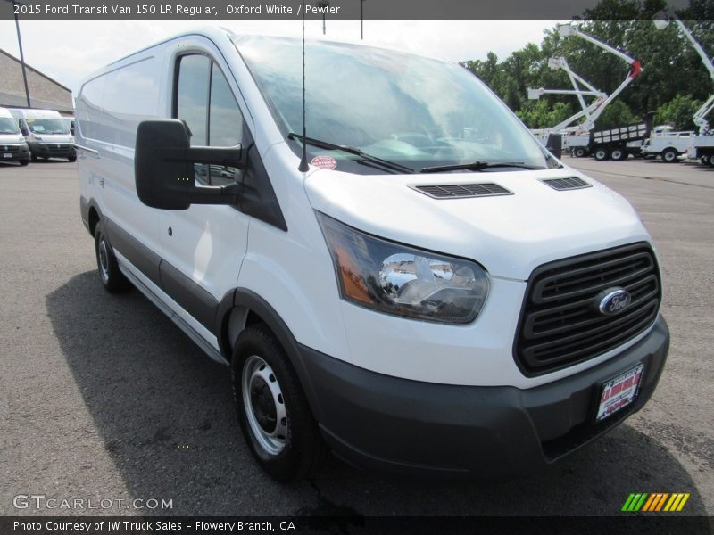 Oxford White / Pewter 2015 Ford Transit Van 150 LR Regular