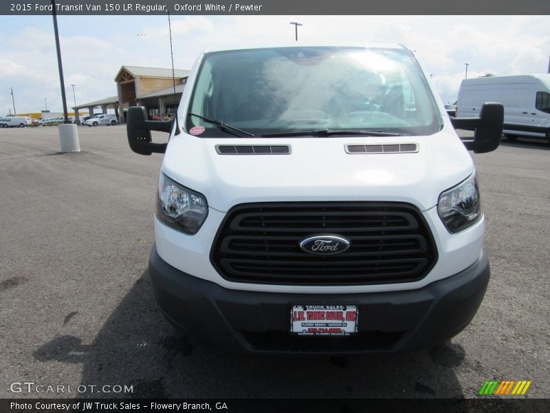 Oxford White / Pewter 2015 Ford Transit Van 150 LR Regular