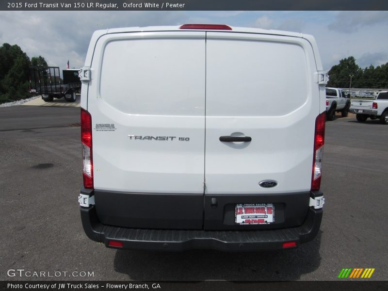 Oxford White / Pewter 2015 Ford Transit Van 150 LR Regular