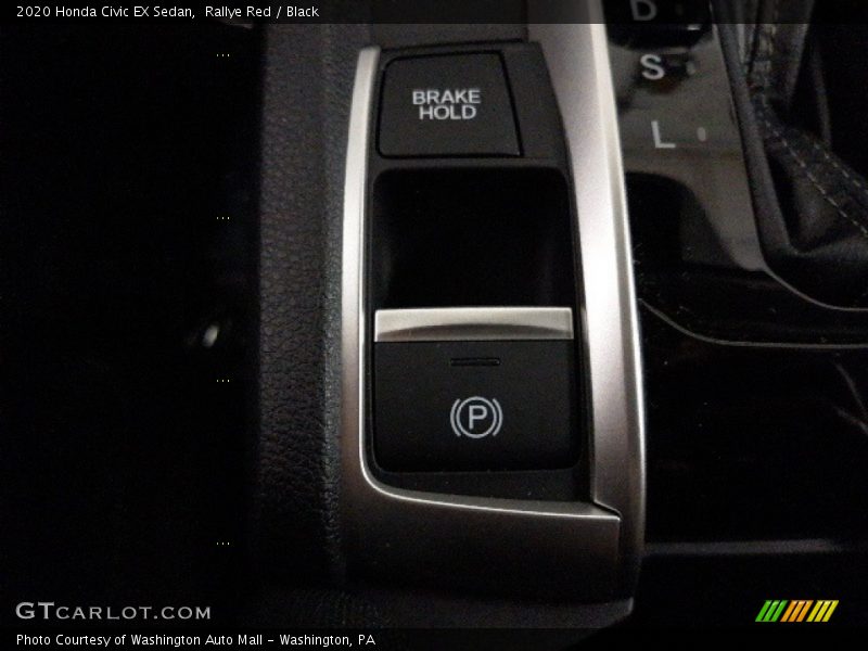 Rallye Red / Black 2020 Honda Civic EX Sedan