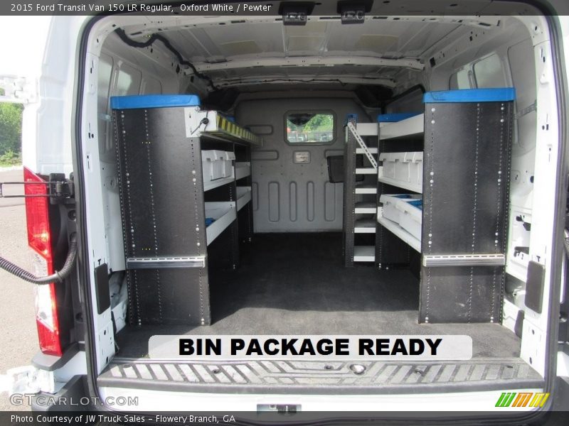 Oxford White / Pewter 2015 Ford Transit Van 150 LR Regular