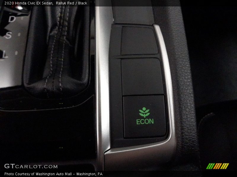 Rallye Red / Black 2020 Honda Civic EX Sedan