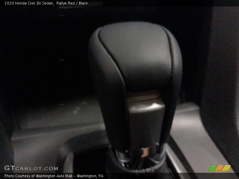 Rallye Red / Black 2020 Honda Civic EX Sedan