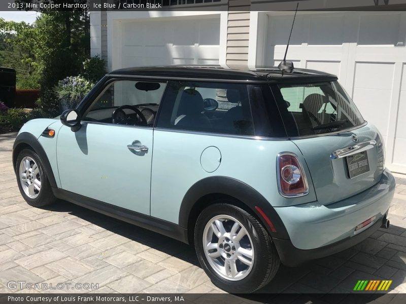 Ice Blue / Carbon Black 2013 Mini Cooper Hardtop