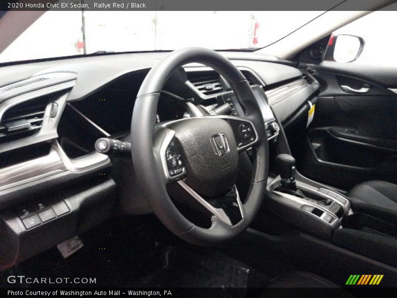 Rallye Red / Black 2020 Honda Civic EX Sedan