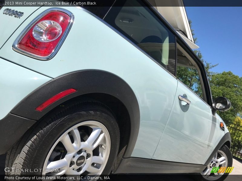 Ice Blue / Carbon Black 2013 Mini Cooper Hardtop