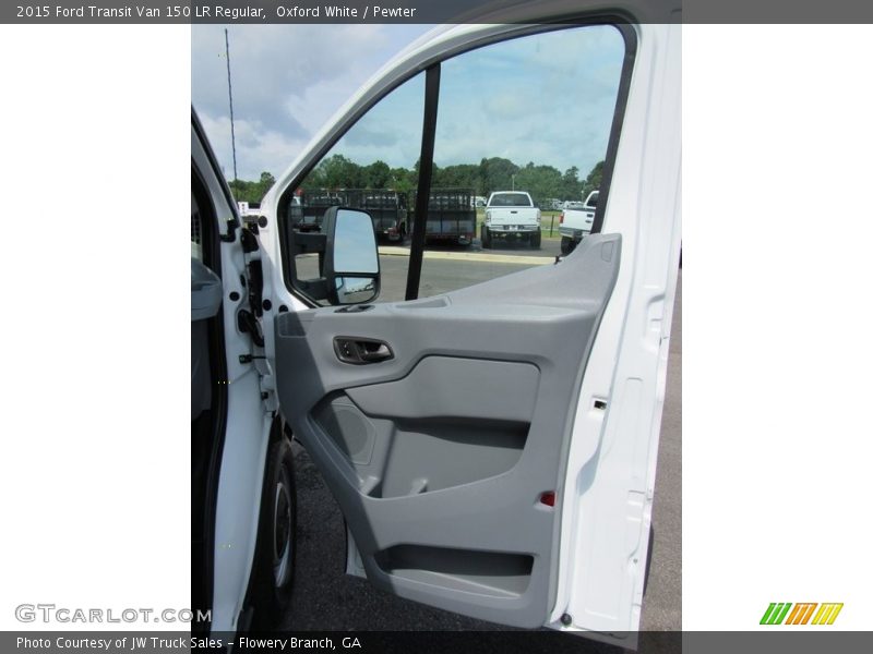 Oxford White / Pewter 2015 Ford Transit Van 150 LR Regular
