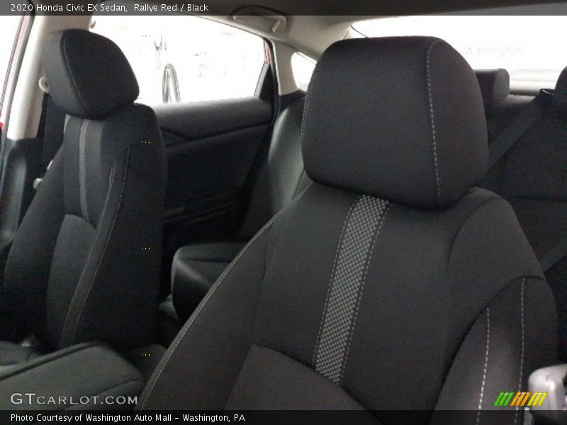 Rallye Red / Black 2020 Honda Civic EX Sedan