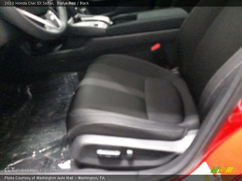Rallye Red / Black 2020 Honda Civic EX Sedan