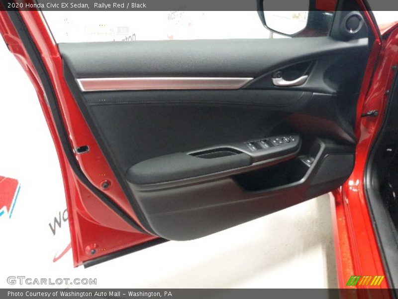 Rallye Red / Black 2020 Honda Civic EX Sedan