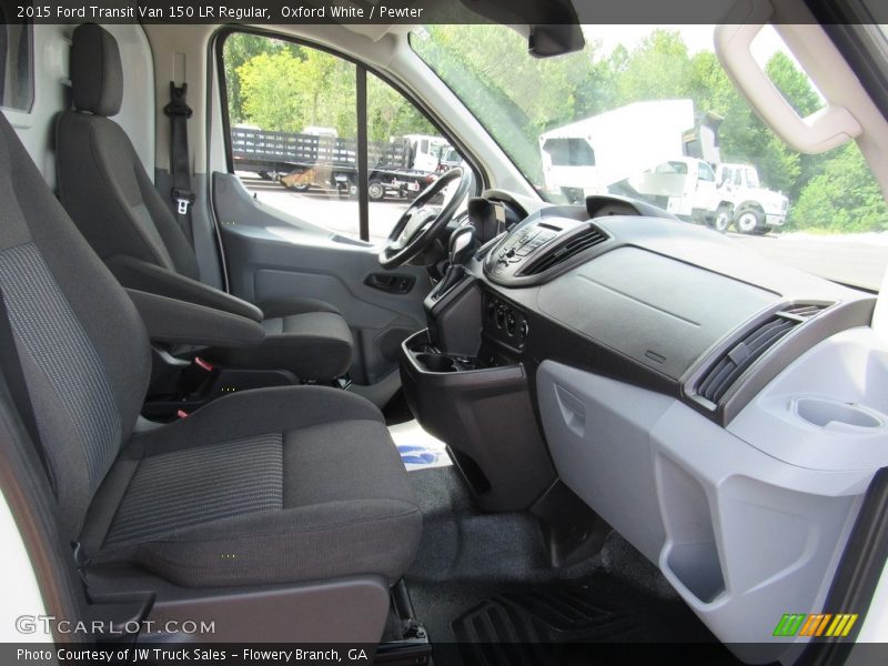 Oxford White / Pewter 2015 Ford Transit Van 150 LR Regular
