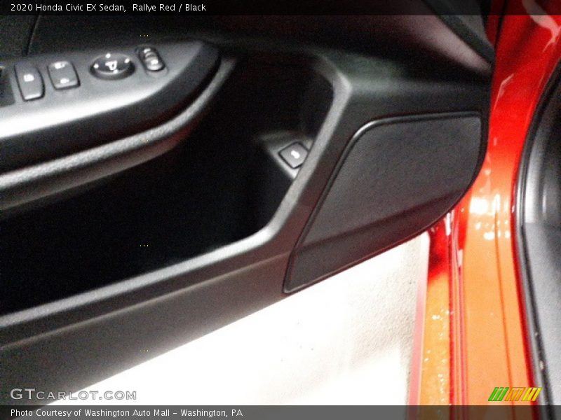 Rallye Red / Black 2020 Honda Civic EX Sedan