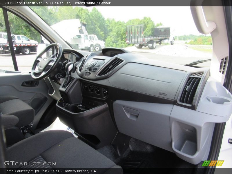 Oxford White / Pewter 2015 Ford Transit Van 150 LR Regular
