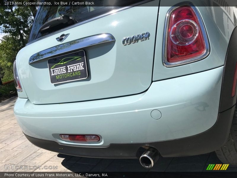 Ice Blue / Carbon Black 2013 Mini Cooper Hardtop