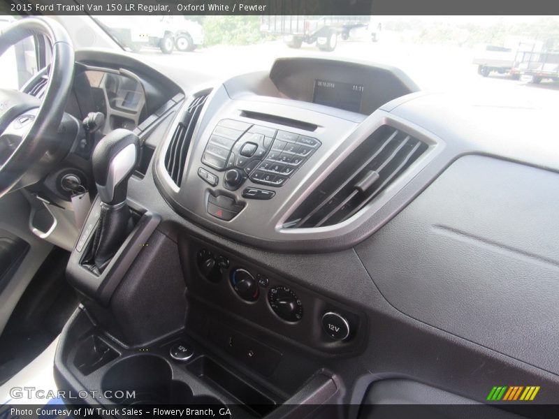 Oxford White / Pewter 2015 Ford Transit Van 150 LR Regular