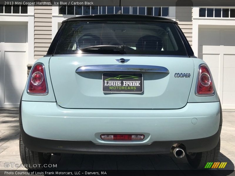 Ice Blue / Carbon Black 2013 Mini Cooper Hardtop