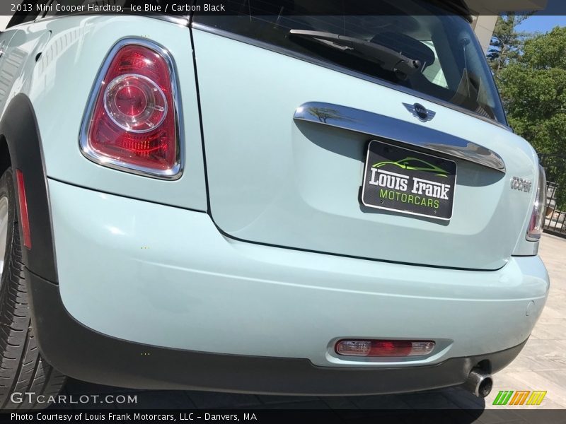 Ice Blue / Carbon Black 2013 Mini Cooper Hardtop