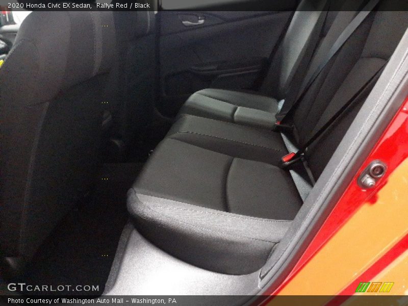 Rallye Red / Black 2020 Honda Civic EX Sedan