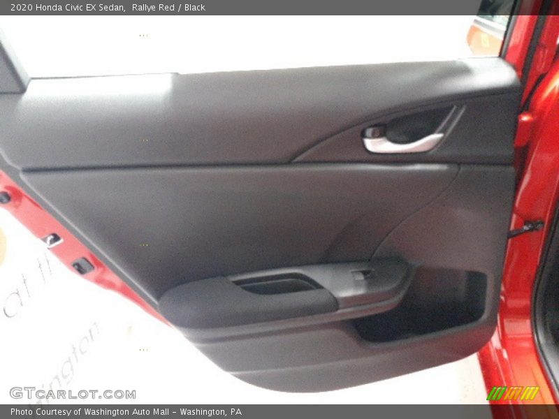 Rallye Red / Black 2020 Honda Civic EX Sedan