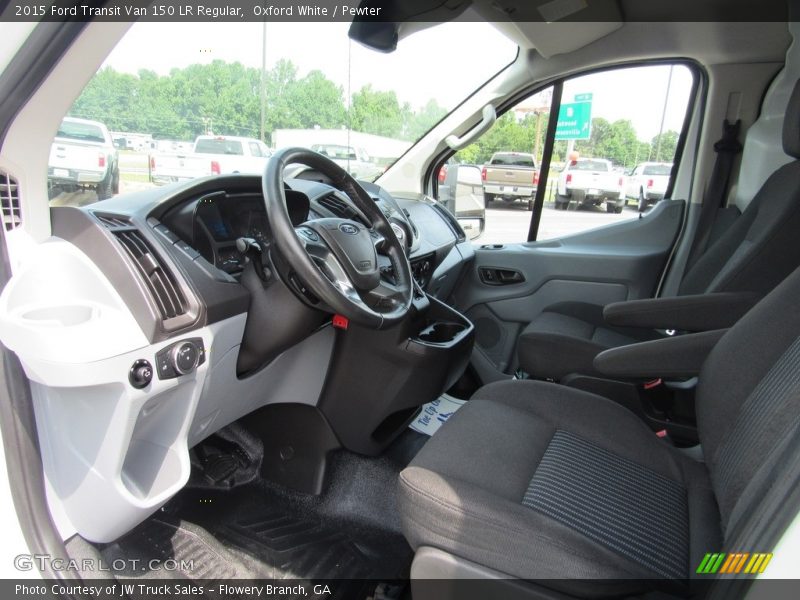 Oxford White / Pewter 2015 Ford Transit Van 150 LR Regular